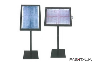 Porta Menu con display a leds da esterno